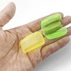 ROYHOO 100PCS Portable Toothbrush Containers Travel Toothbrush Cap Cover Tooth Brush Caps Convenient for Travel, Home, Office and Hotel Use
