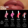 BUXOM Full-On Plumping Satin Lipstick, Formulated with Hyaluronic Acid & Sunflower Wax, Moisturizing Creamy Lipstick, Satin Finish, Weightless