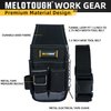 MELOTOUGH Pocket Tool Pouch Tool Belt Pouches with Belt Clip Utility Mini Tool Organizer Pouch for Electrician,Carpenter,Construction,Technician
