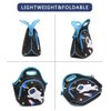 VASCHY Lunch Bag for Boys, Insulated Neoprene Lightweight Lunch Box Bag for Children School Daycare Kindergarten Astronaut