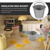 Kisangel 12pcs Doll House Bucket Miniature Buckets Toy Water Buckets Mini Plastic Barrel Small Water Pitcher Small Buckets Little Buckets Miniature Water Bucket Miniature Plastic Bucket