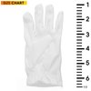 Skeleteen White Child Costume Gloves - Formal Kids Size Wrist Glove Set for Boys and Girls