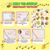Bee Temporary Tattoo - 50Pcs Bee Birthday Party Decorations Favors Supplies Honey Kids Teen Boy Girl Gift Idea Festival Décor