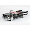 1957 Chevy Bel Air Convertible Black Dr. No (1962) Movie 1/18 Diecast Model Car by Motormax 79831bk