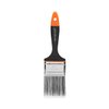 Grip Tight Tools 2.5" Professional Orange Plus Paint Brush with Soft Grip, General Purpose Polyester-Blend Bristles Provide a Stretch Finish for Faster Coverage