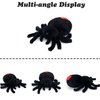 Bakalizoo Soft Spider Dolls, Cute Stuffed Animals Plush Pranks Spoof Stuff Toys, Gifts for Kids, Child, Birthday, Halloween, Christmas, Home Decor (Black)