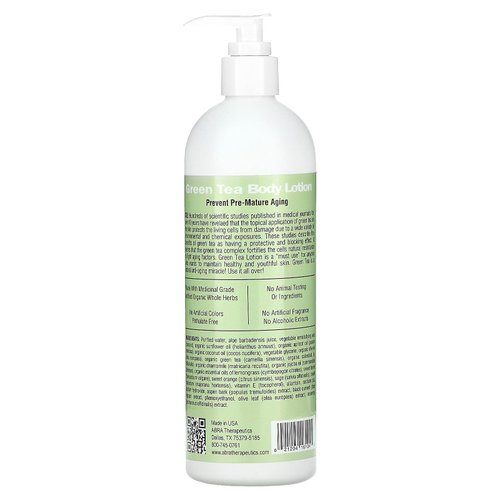 Abra Green Tea Body Lotion 16fl oz
