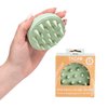 TADA BEAUTY Scalp Massager Hair Shampoo Brush Shower Scalp Scrubber l Hair Scalp Scrubber Head Massager for Stress Relax Hair Growth (Soft Green)