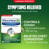 Mucinex Cough Suppressant and Expectorant, DM Maximum Strength 12 Hour Tablets, 14ct, 1200 mg Guaifenesin, Relieves Chest Congestion, Quiets Wet and Dry Cough, #1 Doctor Recommended OTC expectorant