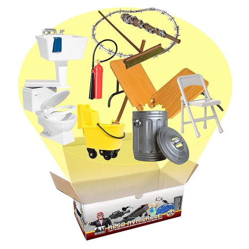 Hardcore Bathroom Deal for Wrestling Action Figures