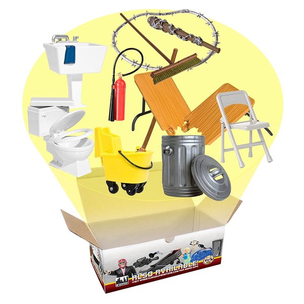 Hardcore Bathroom Deal for Wrestling Action Figures