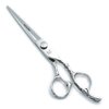Dayline 7" Professional Salon Shears Hairdressing Scissors Haircut Human Silver Barber Scissors Japan 440c Steel Cutting Hair Scissors (7 inch)
