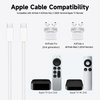6FT AirPods 4 USB C Cable 20W Wall Charger for AirPods 4 Gen, AirPods Pro 2 2nd, AirPods Max 2 (2024), Apple TV Remote 3rd/4th gen,TV 4K/Siri Remote 3 gen, iPhone 15/16,Pro Max,Plus Charging Cord