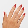 OPI Infinite Shine Big Apple Red | Opaque Bright Red Crème Long Wear Gel Like Nail Polish | Vegan, Long Lasting, Streak Free