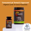 CocoaVia Cardio Health Cocoa Powder, 30 Servings, 500mg Cocoa Flavanols, Support Heart Health, Boost Nitric Oxide, Improve Circulation, Energy, Preworkout, Vegan, Dark Chocolate Cacao