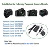 DMW-DCC8 Gonine DC Coupler DMW-AC8 AC Power Adapter Camera Charger Kit (DMW-BLC12 Battery Replacement) for PANASONIC DMC-FZ200, DMC-FZ1000, DMC-GH2, DMC-G5, DMC-G6, DMC-G7, Lumix GX8 G85 Cameras.
