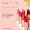 FLOWER BEAUTY Petal Pout Lipstick Nourishing & Highly Pigmented Lip Color with Antioxidants (Dahlia Desire - Cream) (Pack of 1)