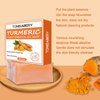 VEABEST Ginger Soap Ginger Bar Soap Turmeric Handmade Soap with Soap Saver Bag Moisturizing Deep Clean Effectively Ginger Bath Soap with Soap Exfoliating Bag