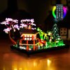BRICKSHINING LED Lighting Compatible with Lego Tranquil Garden 10315, Light Kit Compatible with Lego 10315, Giving Light to Model, NOT Included The Model Set(RC Model)