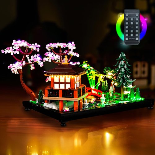 BRICKSHINING LED Lighting Compatible with Lego Tranquil Garden 10315, Light Kit Compatible with Lego 10315, Giving Light to Model, NOT Included The Model Set(RC Model)