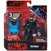 DC Comics, Batman 10cm Action Figure with 3 Accessories and Mystery Card, The Batman Movie Collectible Kids Toys for Boys and Girls Ages 3 and up