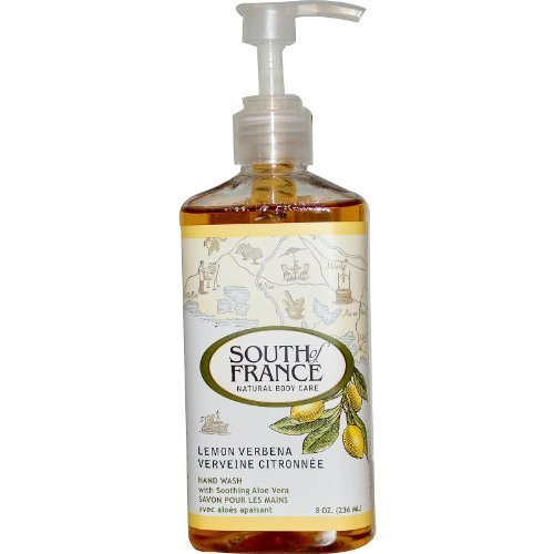 South of France, Lemon Verbena, Hand Wash with Soothing Aloe Vera, 8 oz (236 ml) by South Of France