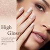 AZUREBEAUTY Dip Powder - Nude Shimmer Color 2Oz/56g, Shiny Nude Kin Tones Neutral Dipping Powder Crystal French Nail Art Starter Manicure Salon DIY Home Gift