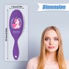 AhlsenL 4 Pack Detangler Hair Brushes, Anti-static Massage Comb Hair Brush for Women Girls Curly Straight Long or Short Hair