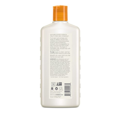 Andalou Naturals Conditioner, Moisture Rich Hair Conditioner, 11.5 Oz, Argan Oil, Shea Butter, Avocado Oil & Vitamin E, Moisturizing for Dry Hair