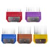 NGHTMRE 2024 Version 5 Pcs Professional Colorful Hair Clipper Combs Guards Cutting Guides Fits for Most Wahl Replacement Guards Set, 1/8 Inch to 5/8 Inch(3-16mm)