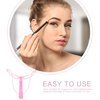 Eyebrow Stencils, Eyebrow Template, Eyebrow Shaping Kit, 8 Styles Reusable Eyebrow Stencil with Handle and Strap, Washable, Pink