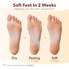 PUREDERM Exfoliating Foot Mask (3 Pack) – Regular Size Exfoliating Foot Masks for Cracked Feet, Dry Skin, Callused Feet