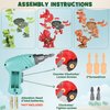 Laradola Dinosaur Toys for 4 5 6 7 8 Year Old Boys, Take Apart Dinosaur Toys for Kids 3-5 5-7 STEM Construction Building Kids Toys with Electric Drill, Party Birthday Gifts