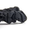 Set of 24 Black Satin Hair Scrunchies for Women Elastic Hair Ties Small Hair Bobbles Fabric Hair Bands Ponytail Holder Girls Hair Accessories
