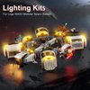DALDED LED Lighting Kit for Lego City Modular Space Station, LED Light Compatible with Lego 60433 Building Block Models (Light Control Version)