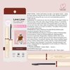 MSH Love Liner Waterproof Mascara, Resistant to Sweat, Sebum & Tears, Precise & Fiber-Free Curved Brush, Japanese Eye Makeup w/Beauty Serum, 1.05 Oz/30g, Dusty Rose
