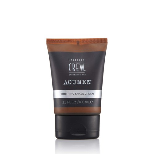 American Crew Shave Cream for Men, Soothing Cream Formulated with Bisabolol for Smooth, Fresh Skin, 3.3 Fl Oz