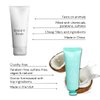 Koa Life Scrub Me The Right Way - Exfoliating Face Scrub, Eucalyptus Exfoliator, Coconut Shell Exfoliating Scrub, Sensitive Skin, Vegan - 15 Ml