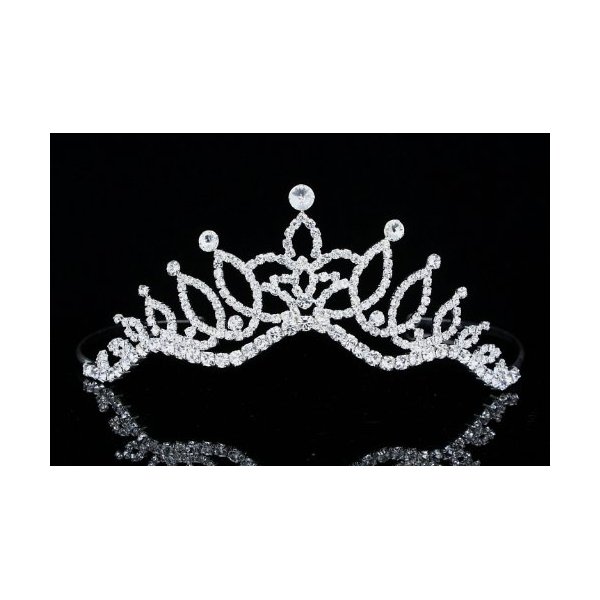 Bridal Rhinestone Crystal Wedding Prom Princess Tiara Crown