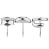 3pcs Strong Hold Hair Clips For Ponytails, Strong Hold Hair Clips Ponytail Cuff Metal Hair Ties Double Hairpin Curved Hairpin Ponytail Hair Buckles for Women (Silver)