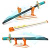 TOY PLAYER Demon Slayer Kochou Shinobu Sword Building Set Compatible with Lego, Katana Building Block Set Gift for Adult