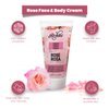 Reshma Beauty Rose Cream | Face & Body Cream for Normal to Dry Skin | Enhances Natural Glow |Infused with Rose Oil, Almond Oil, Olive Oil Body Butter (Pack of 1)