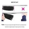 Kinky Curly Clip in Hair Extensions Real Human Hair 4B 4C Human Hair Clip in Extensions Double Weft Afro Kinky Curly Clip ins for Black Women Natural Color 7pcs 120g/set 18Inch
