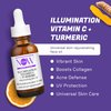 NOW Beauty Illumination Vitamin C Plus Turmeric Rejuvenating Face Oil - Brightening Face Serum - Reduce Puffiness - Boosts Collagen -Vegan -Sulfate Free -Travel Size - For Men & Women - 1 oz
