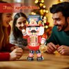 NUTCRACKER Christmas Building Blocks Set for Adult, Interactive Capsule Game Party Toy Building Set, Christmas Building Gifts for Boy Girl, Xmas Figures Display Building Model（721 Pieces）