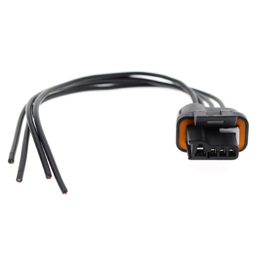 MOTOALL Lead Wire Repair Harness Voltage Regulator Connector Plug Wiring Pigtail 4 Way Female for Alternator GM Buick Chevrolet Chevy Cadillac Pontiac GMC Saturn CS130 CS121 CS144 1986-on