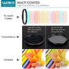waka 49mm MC UV Filter - Ultra Slim 16 Layers Multi Coated Ultraviolet Protection Lens Filter for Canon Nikon Sony DSLR Camera Lens