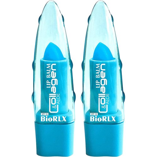 BioRLX Collagen with Aloe Vera Lip Balm (Two Lip Balms)