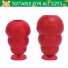 YeeBeny Dog Toy Holder Stopper for Kong, Chew Hilder for Dog Treat Toy, Plug for (Size L & XL) Dog Chew Freezer Toy, Pake of 4
