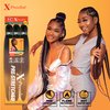 Sensationnel X-pression Prestretched Braiding Hair - Kanekalon Flame Retardant Smooth Yaki Braid Hair Extension 3X 58 Inch (1 Pack, T1B/27)